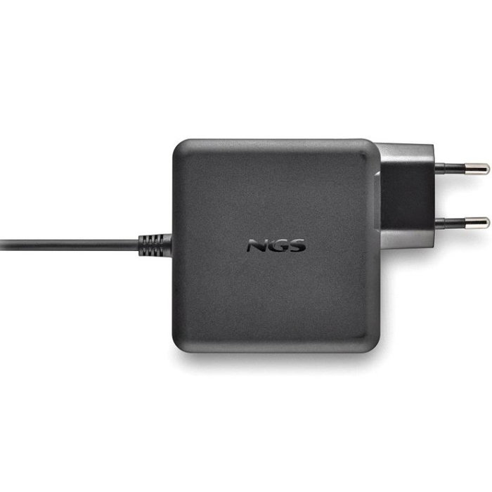 NGS Cargador de Pared GaN USB-C 65W Negro GAN65W-C